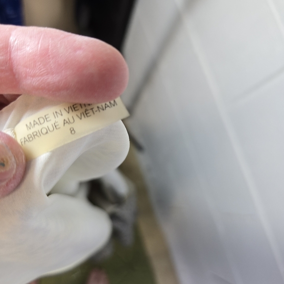 Alice + Olivia Varita Metallic Jacquard Cut Out Fit Flare Dress - Picture 7 of 13